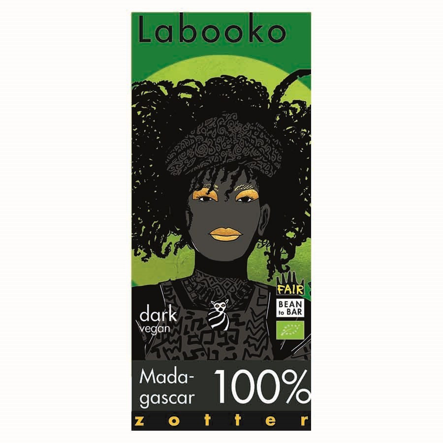 Zotter Labooko Madagaskar 100%, 2x35g BIO